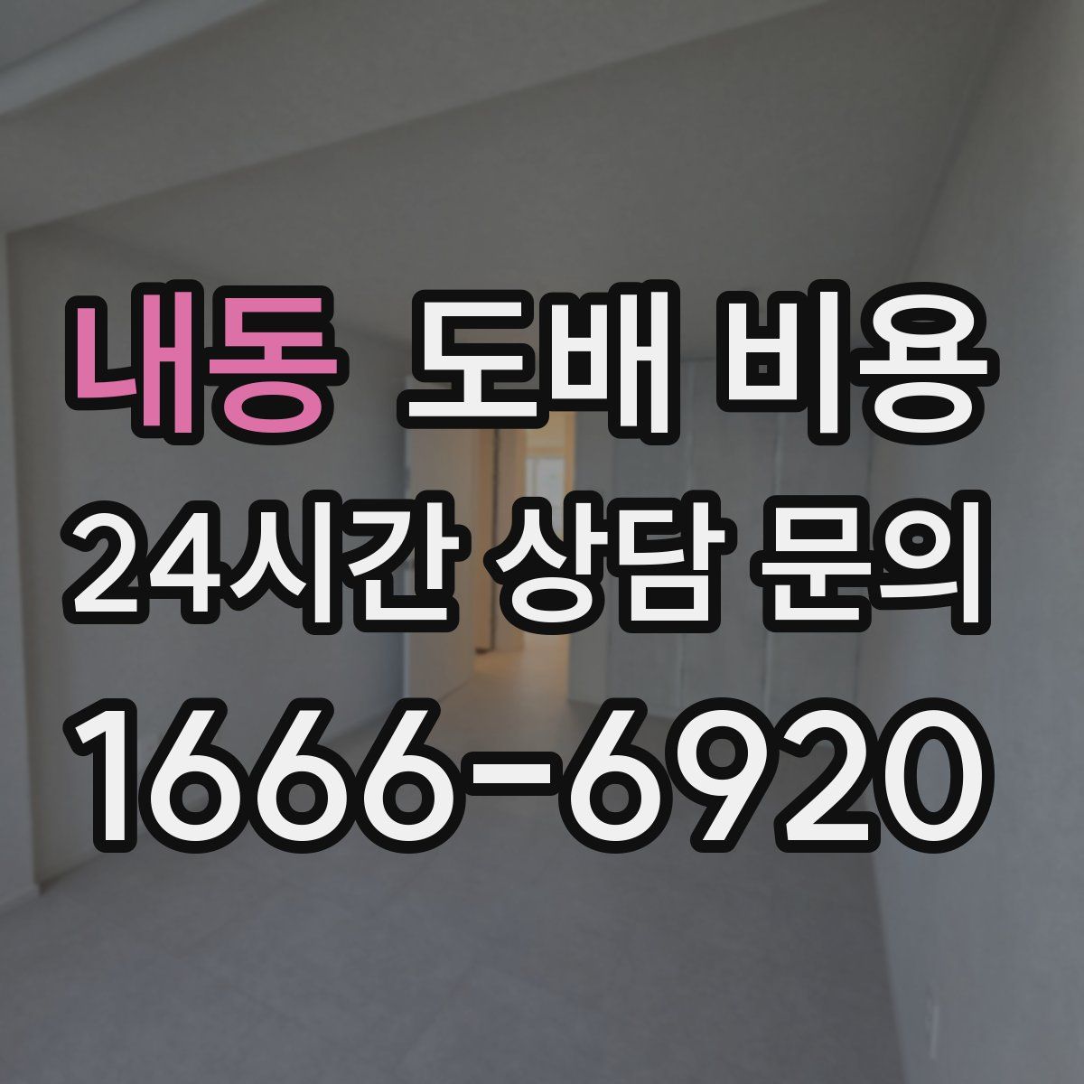 내동 도배 비용