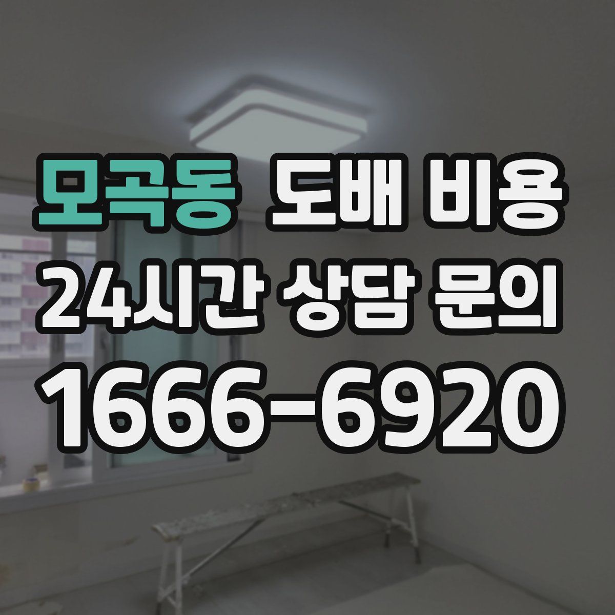 모곡동 도배 비용