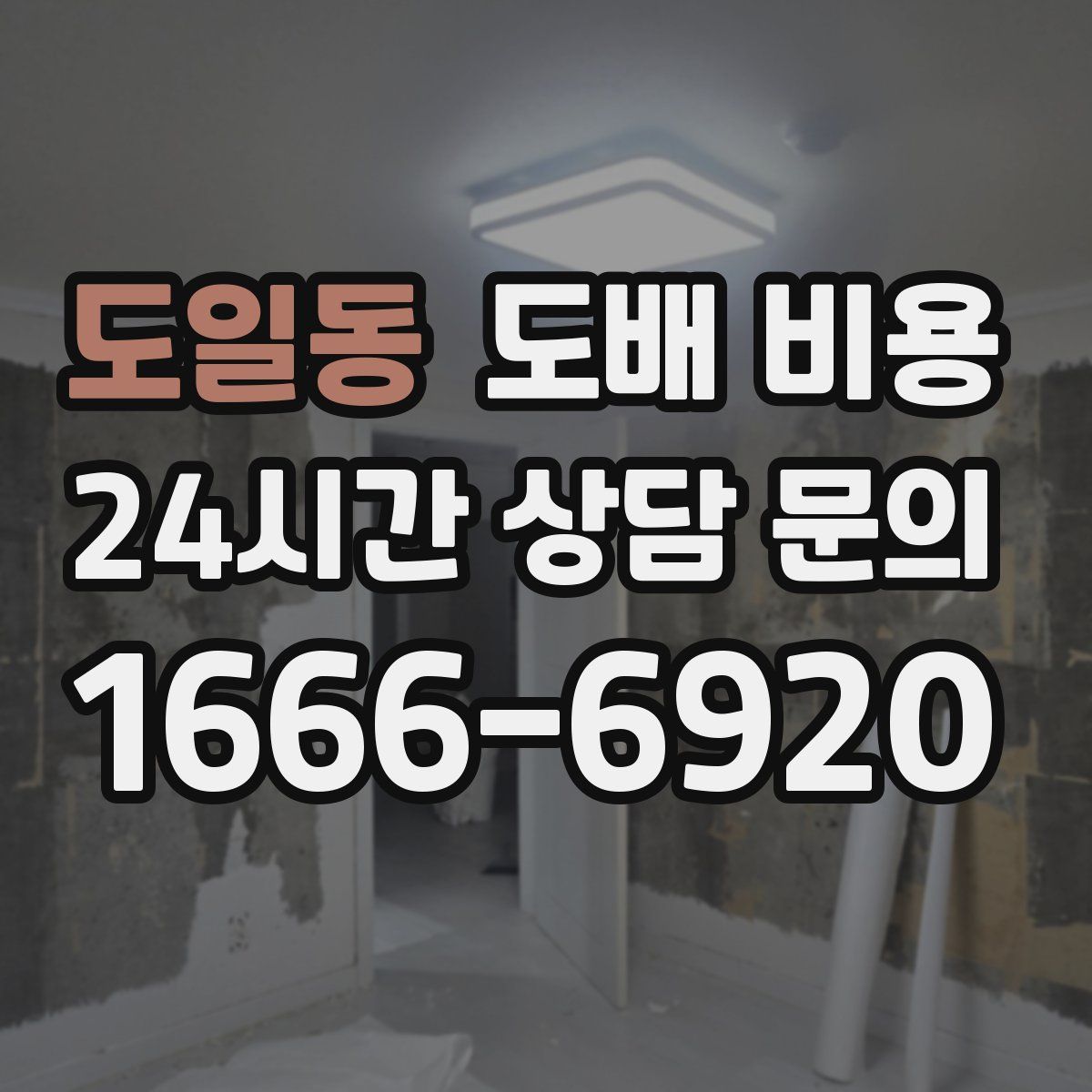 도일동 도배 비용