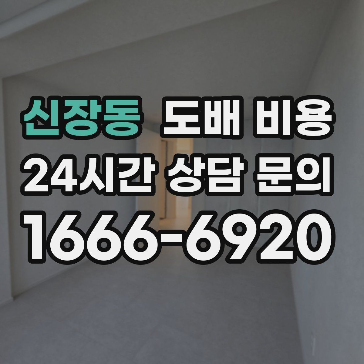 신장동 도배 비용