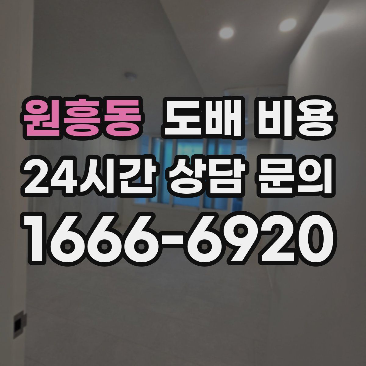 원흥동 도배 비용