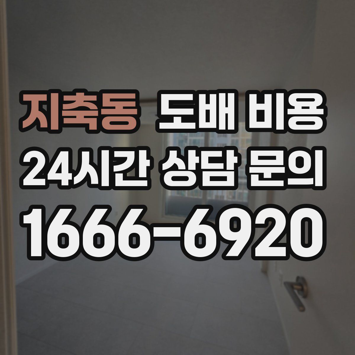 지축동 도배 비용