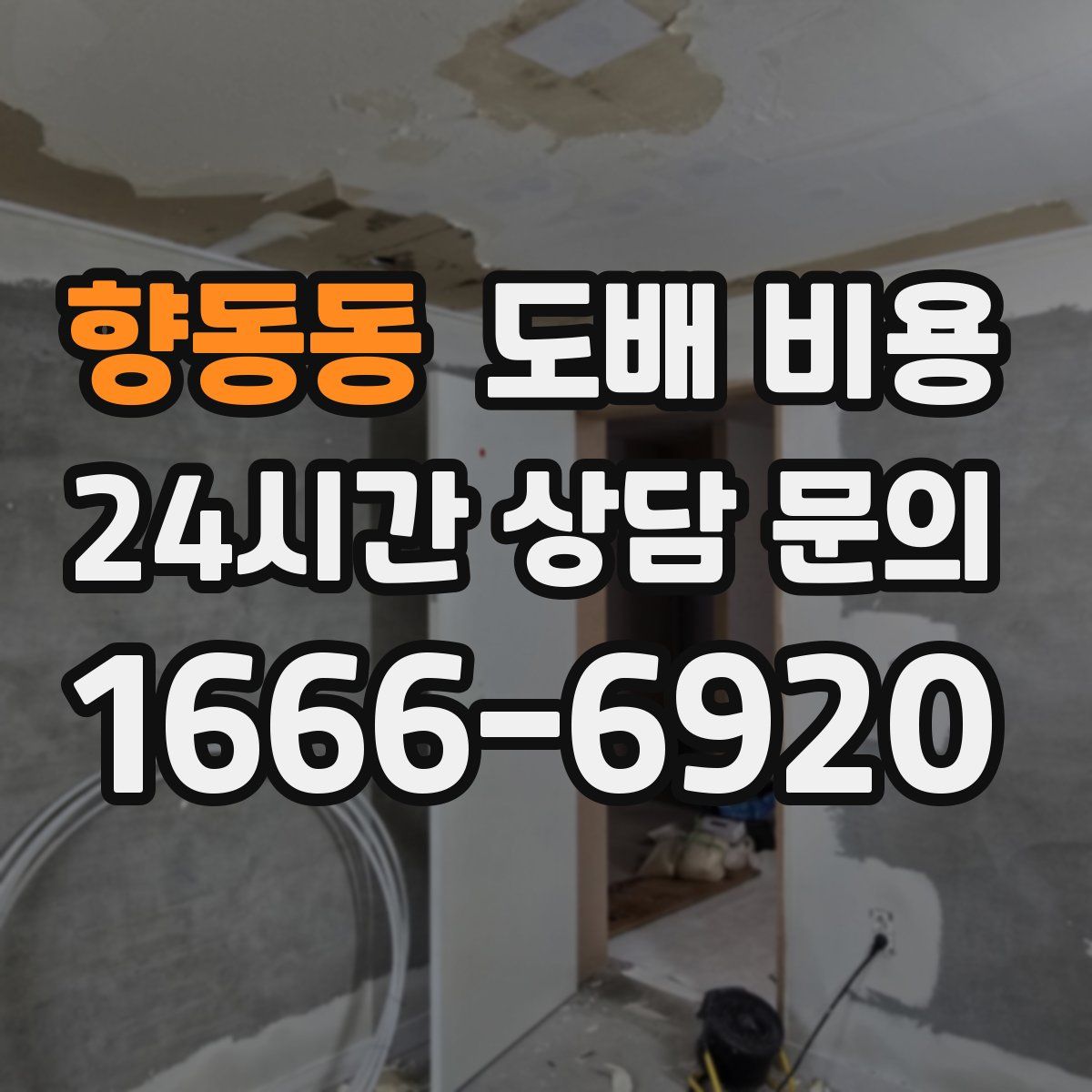 향동동 도배 비용