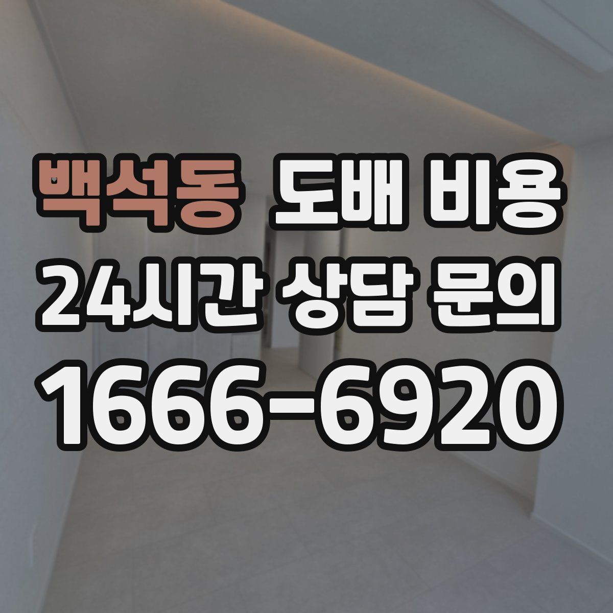 백석동 도배 비용