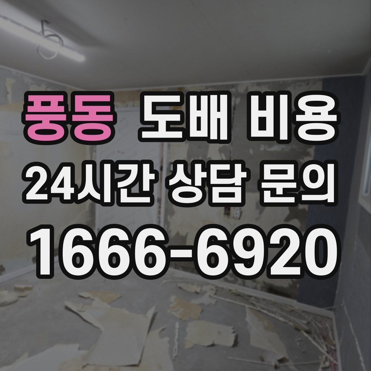 풍동 도배 비용