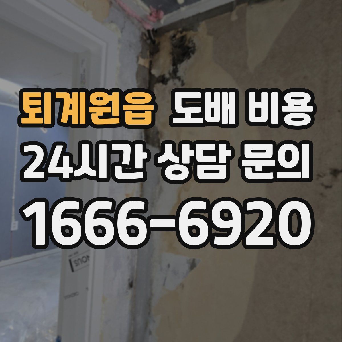 퇴계원읍 도배 비용