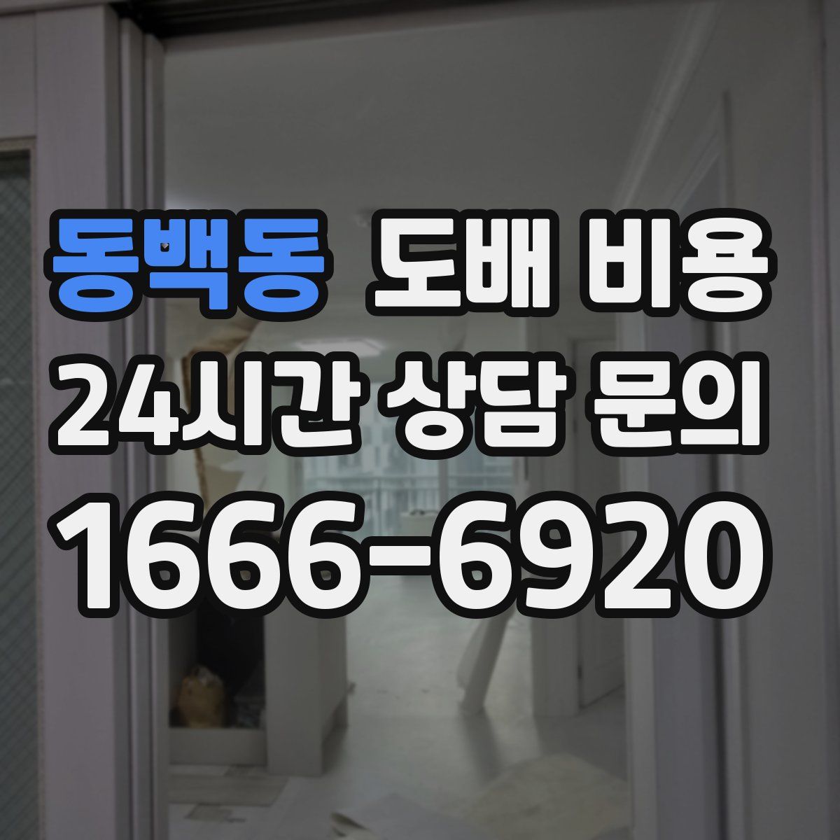 동백동 도배 비용