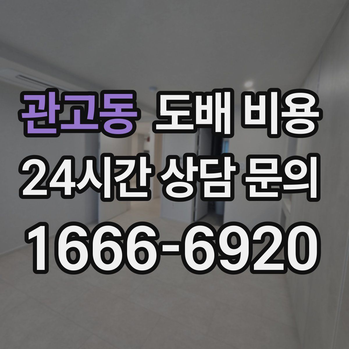 관고동 도배 비용
