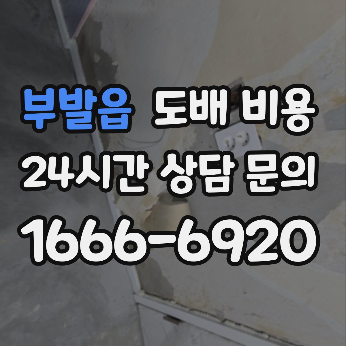 부발읍 도배 비용