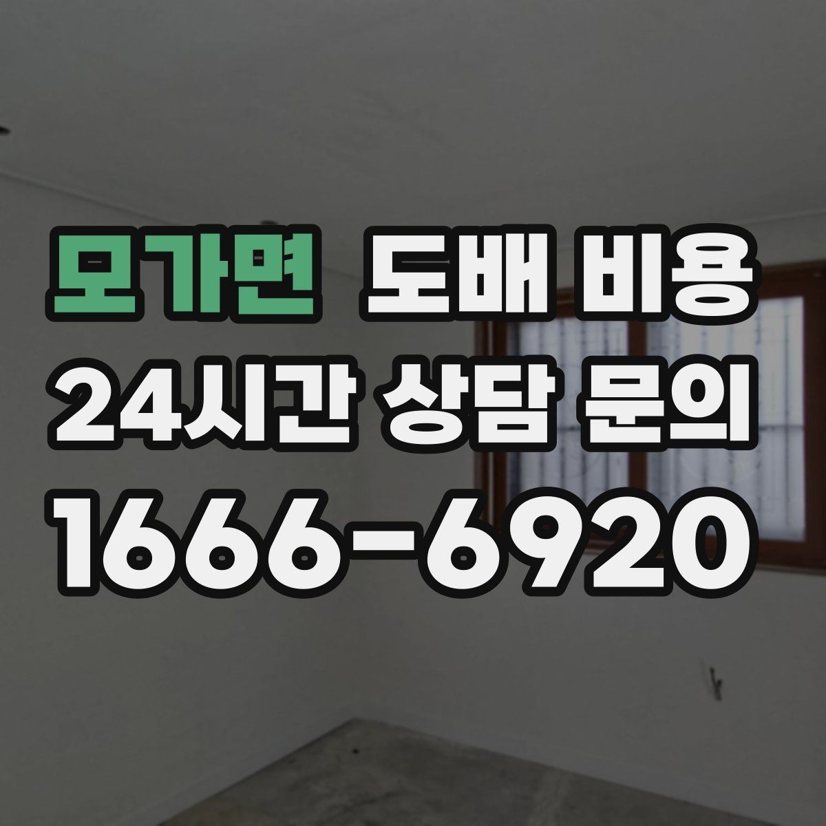 모가면 도배 비용 비교 후 선택할 때 보는 기준