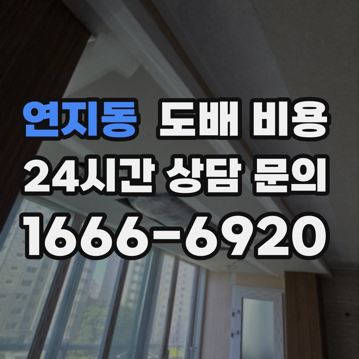 연지동 도배 비용