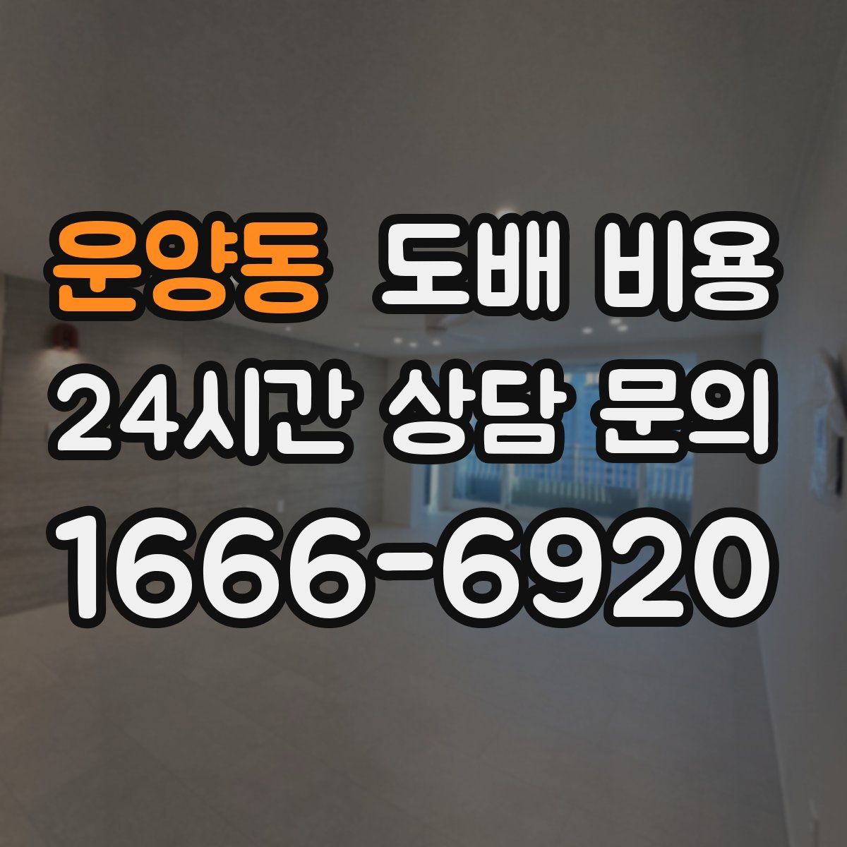 운양동 도배 비용