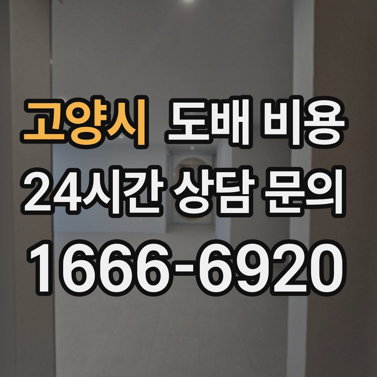 고양시 도배 비용