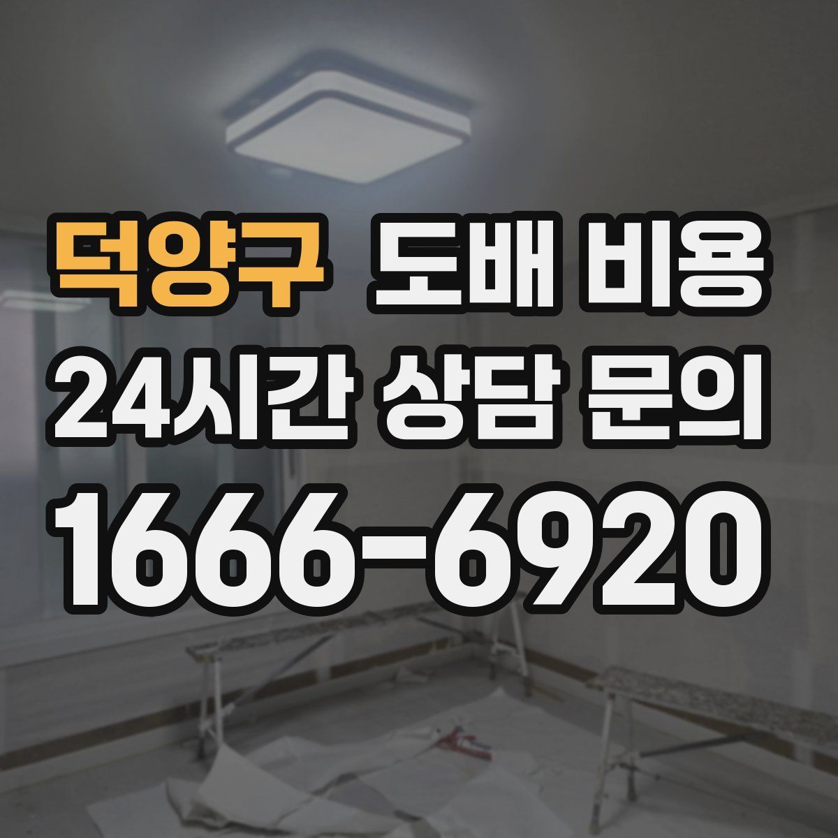 덕양구 도배 비용