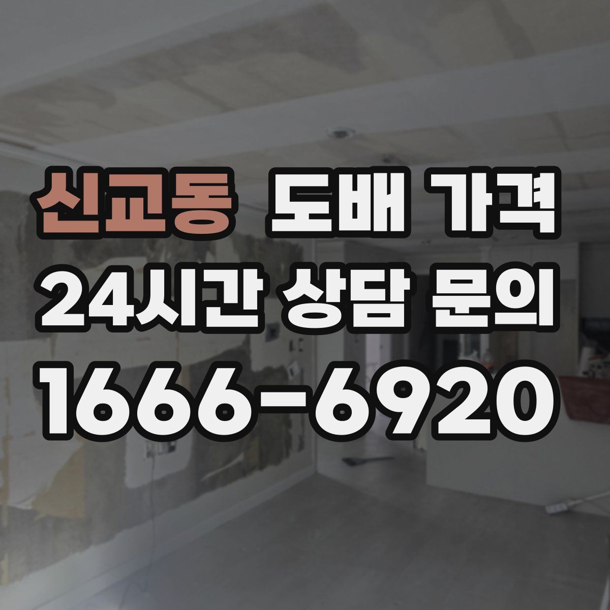 신교동 도배 가격