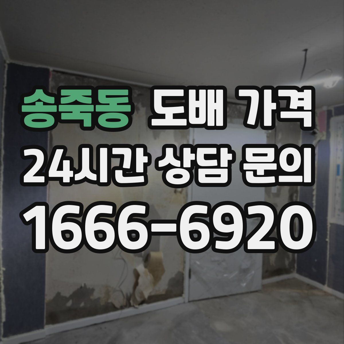 송죽동 도배 가격