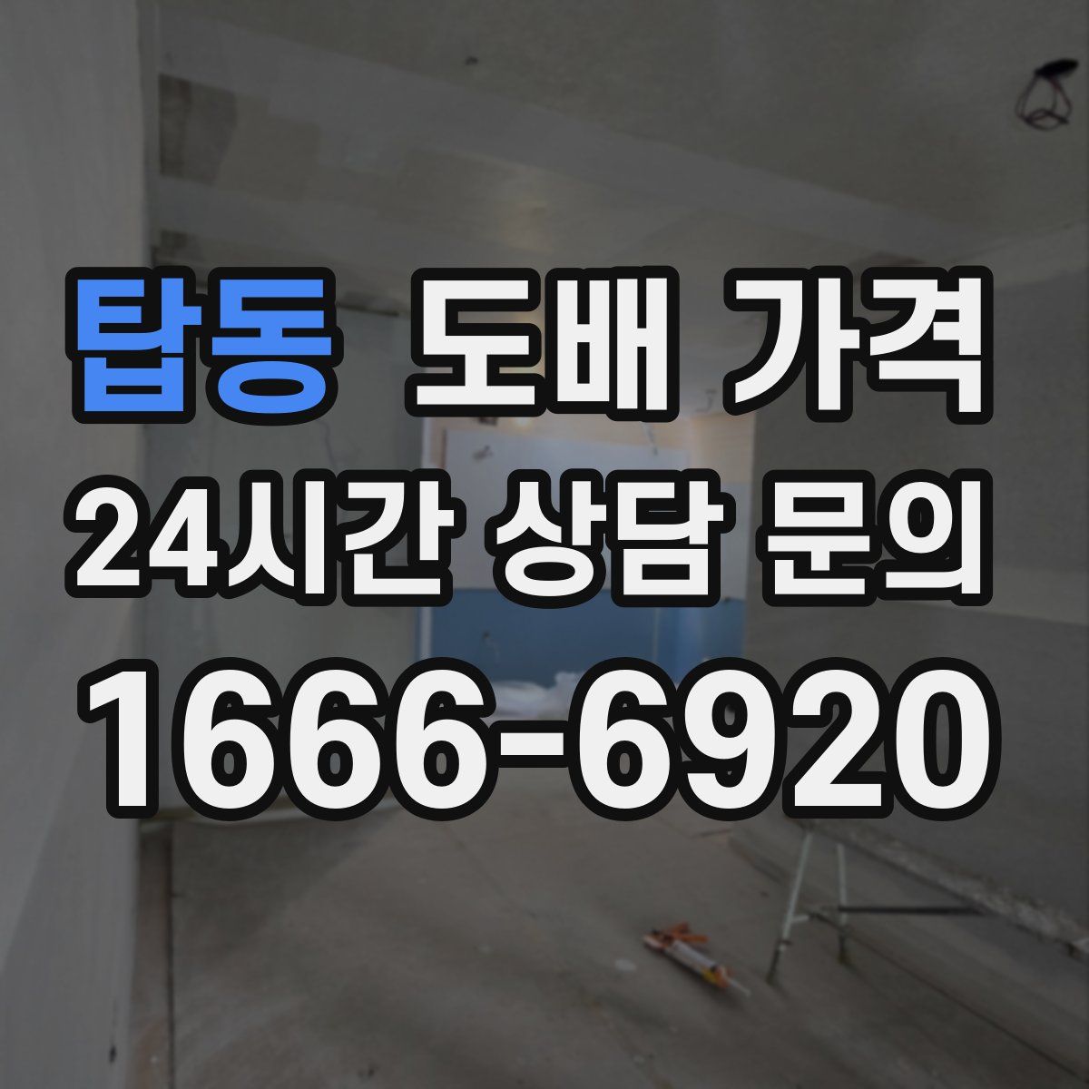 탑동 도배 가격