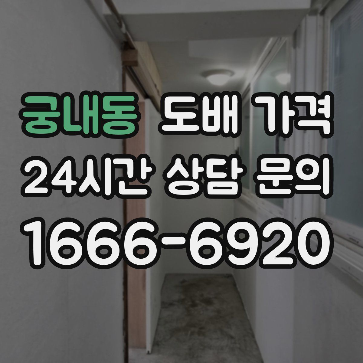 궁내동 도배 가격