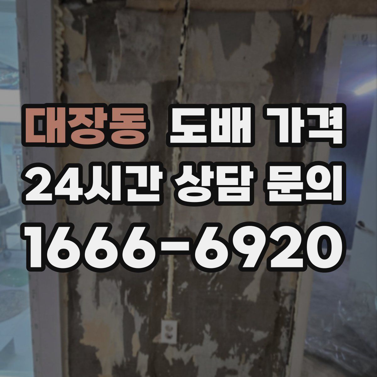 대장동 도배 가격