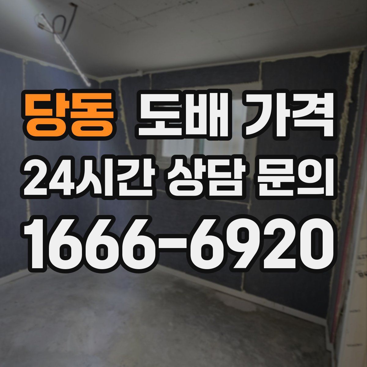 당동 도배 가격