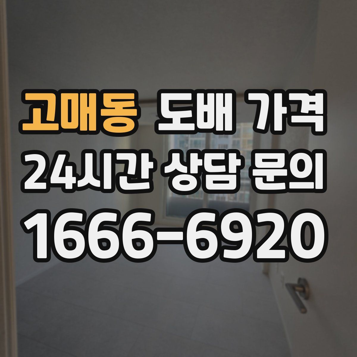고매동 도배 가격