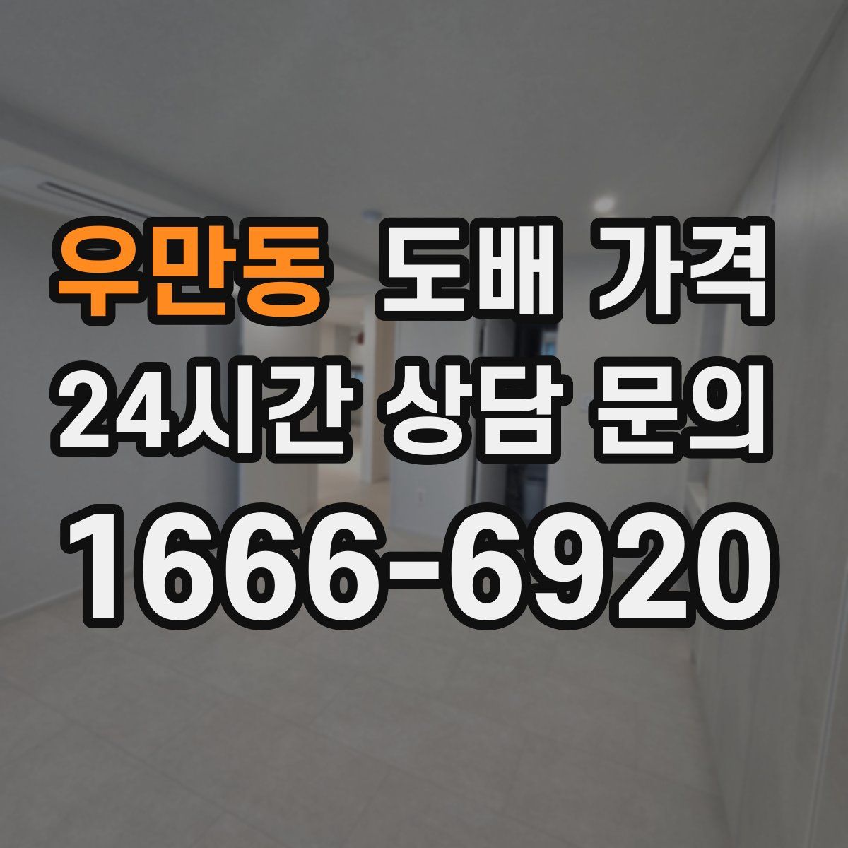 우만동 도배 가격