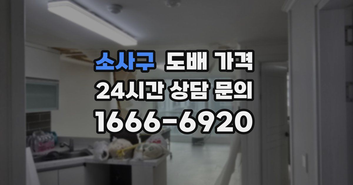 소사구 도배 가격