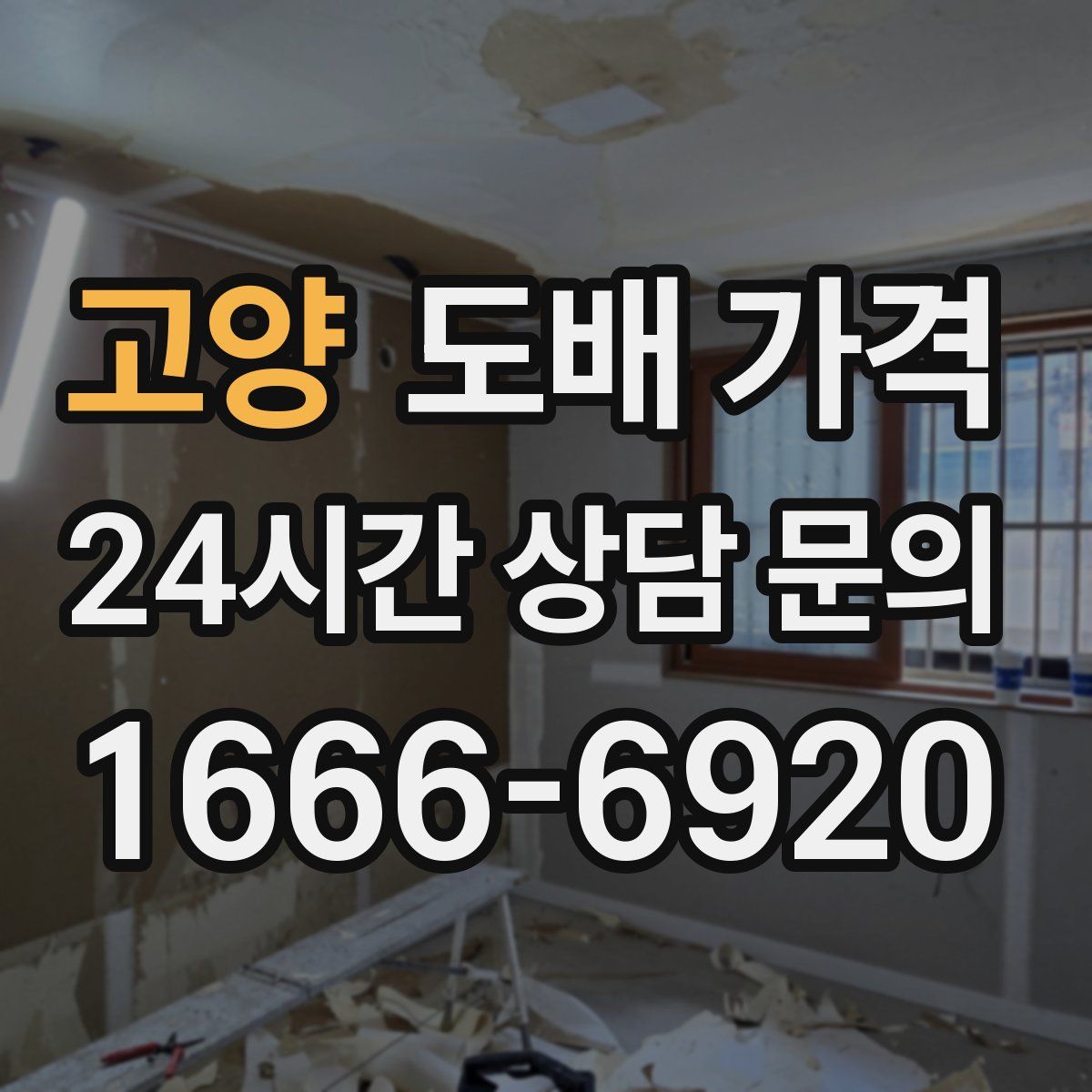 고양 도배 가격