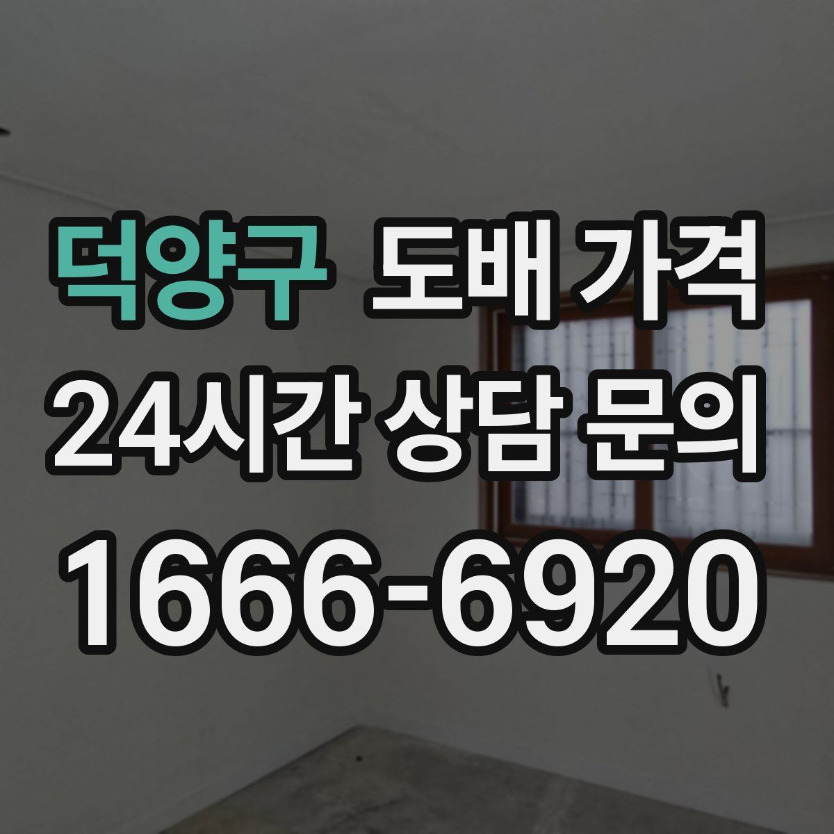덕양구 도배 가격