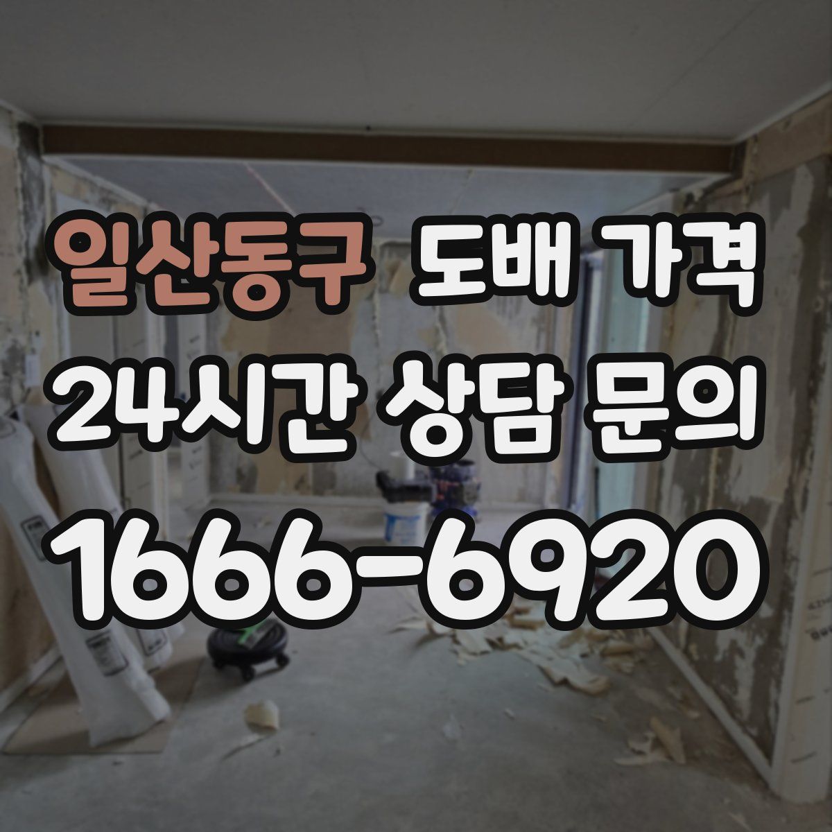 일산동구 도배 가격