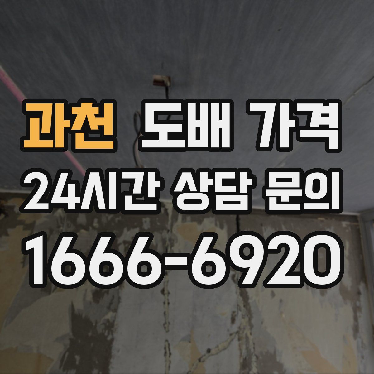 과천 도배 가격
