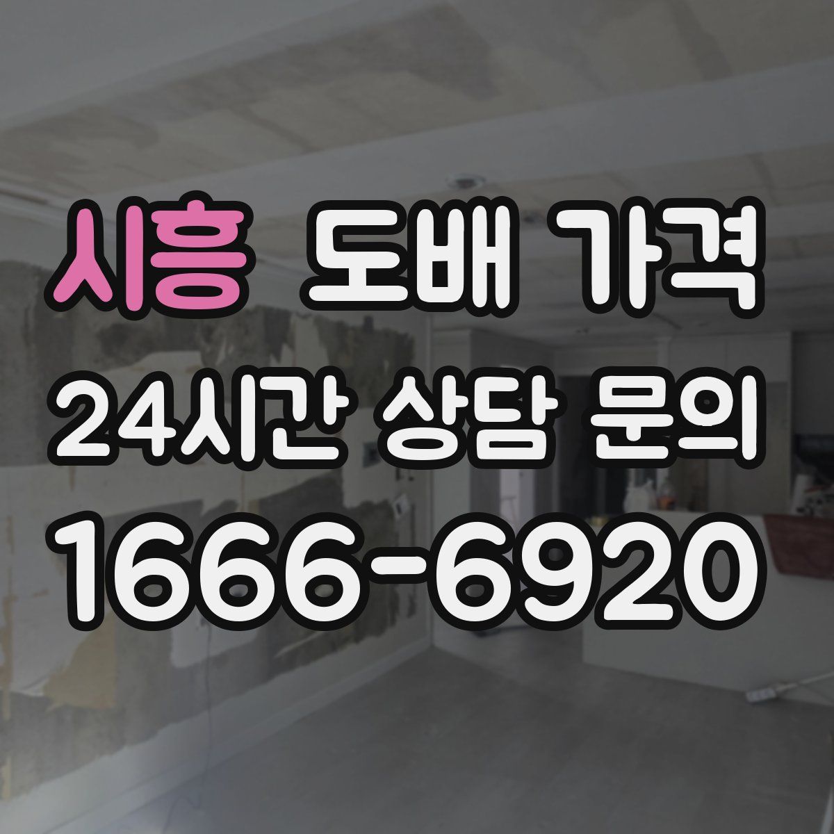 시흥 도배 가격