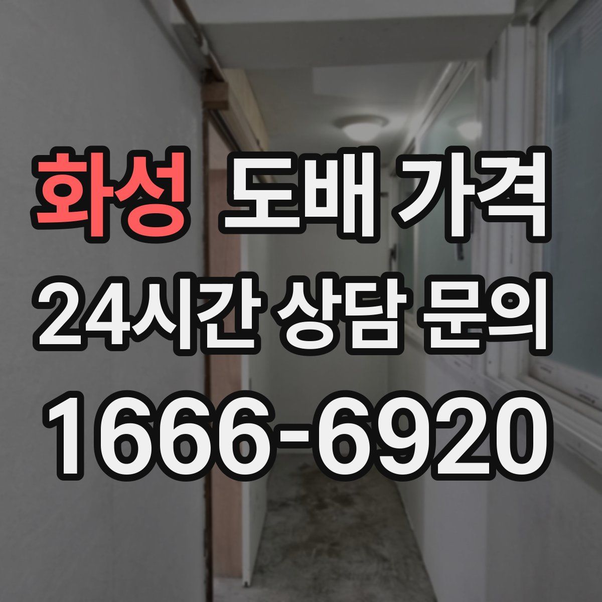 화성 도배 가격