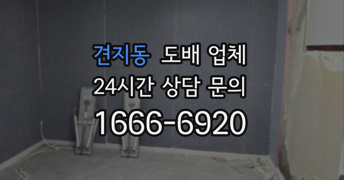 견지동 도배 업체