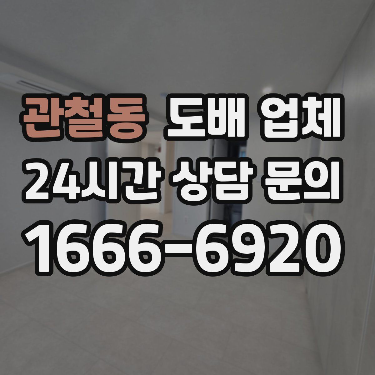 관철동 도배 업체