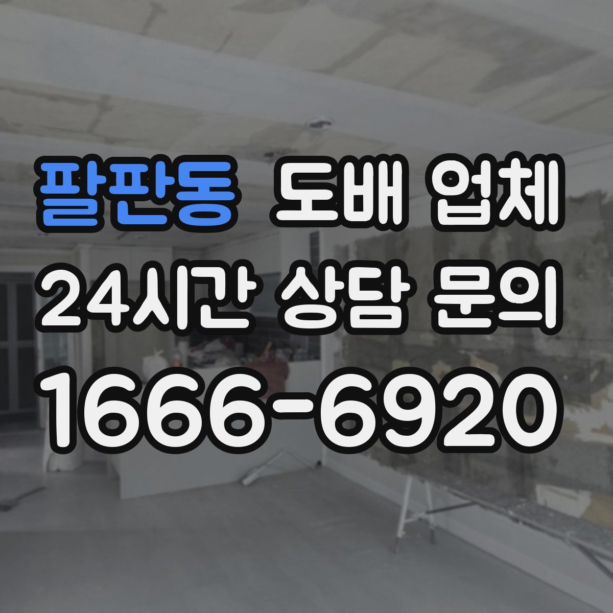 팔판동 도배 업체