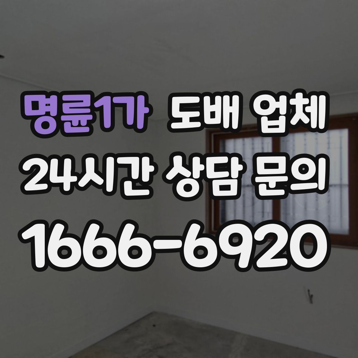 명륜1가 도배 업체
