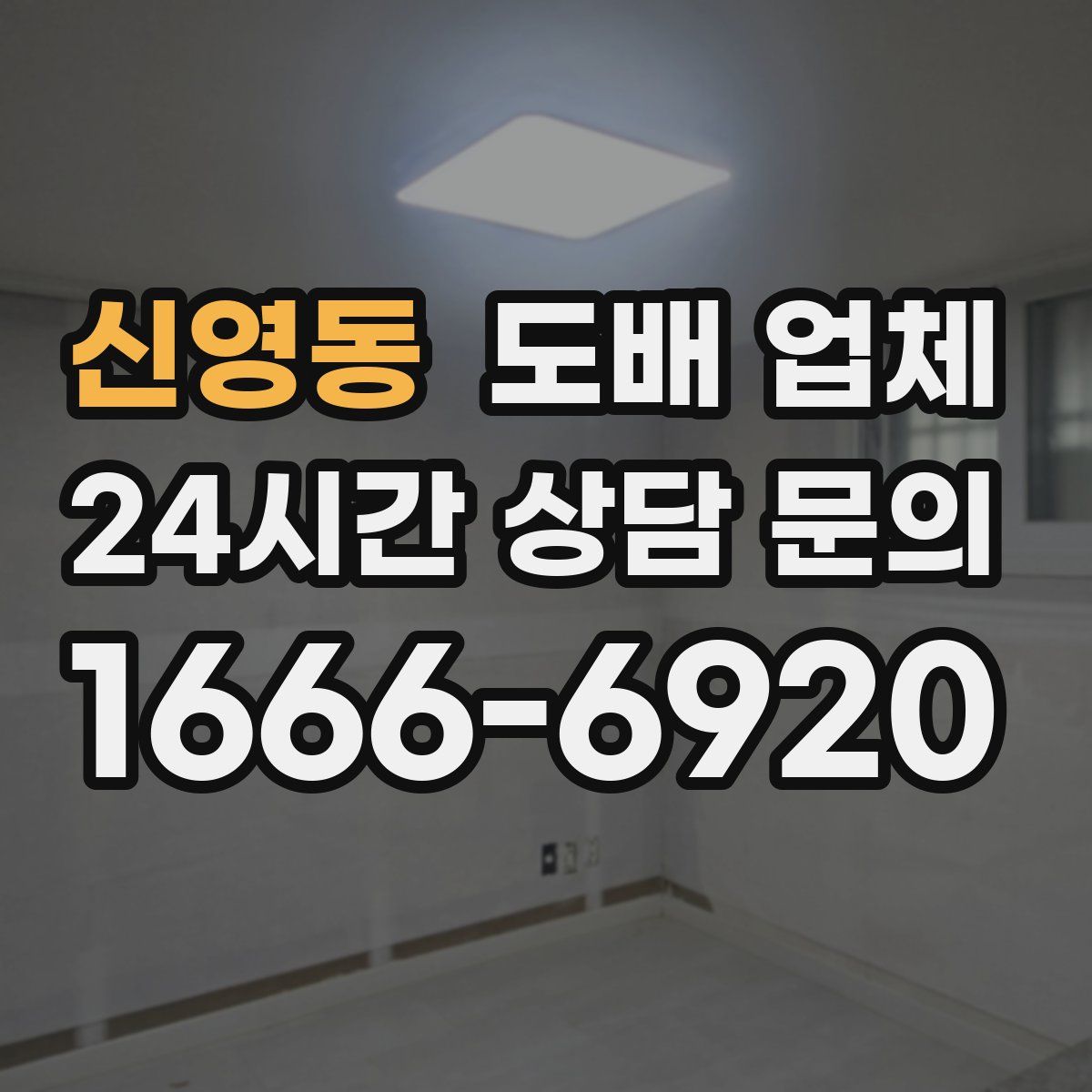 신영동 도배 업체