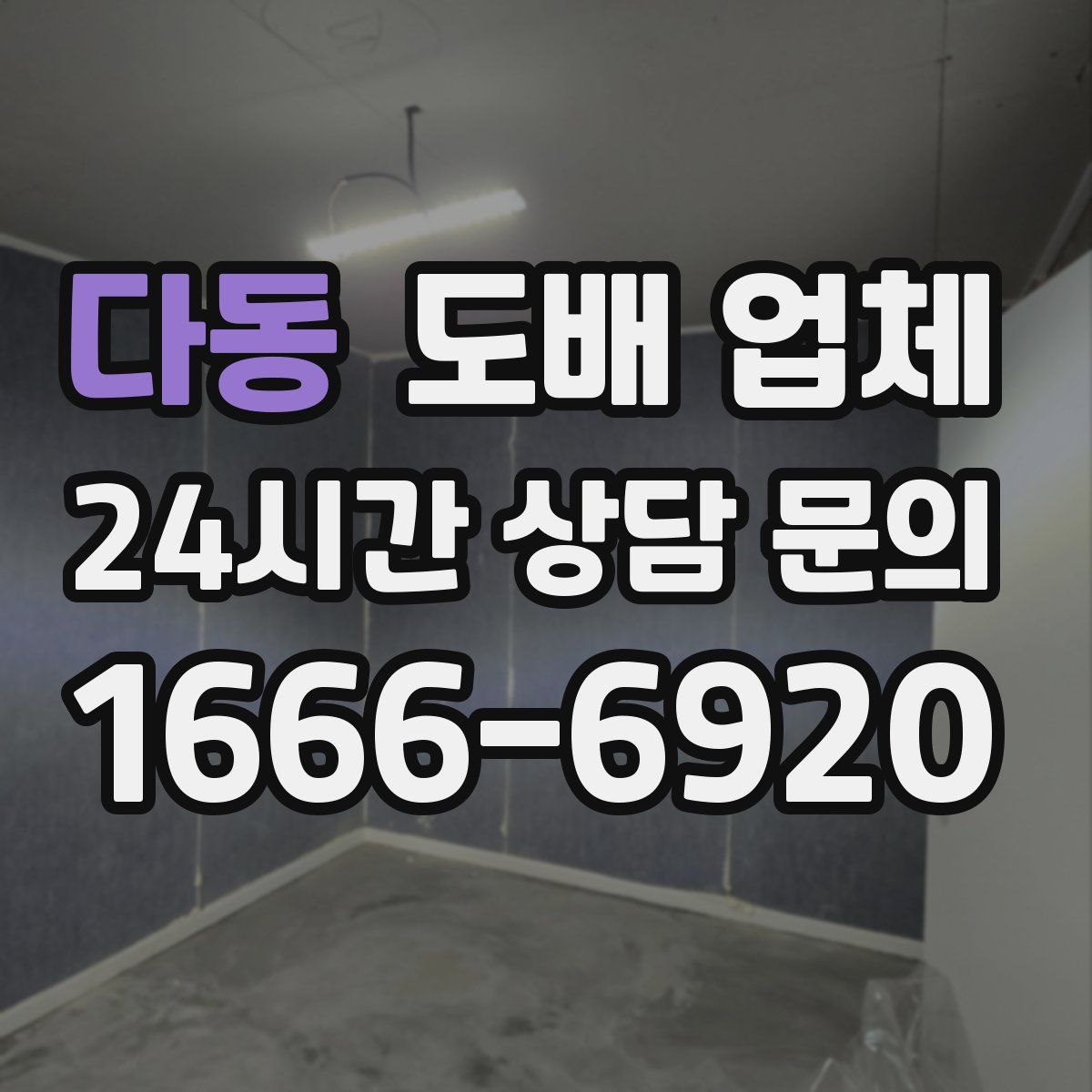 다동 도배 업체