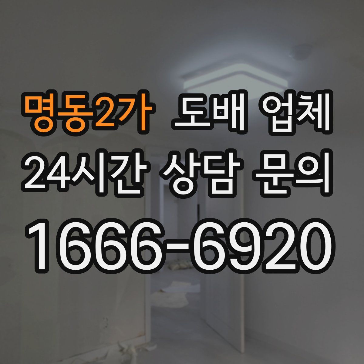 명동2가 도배 업체