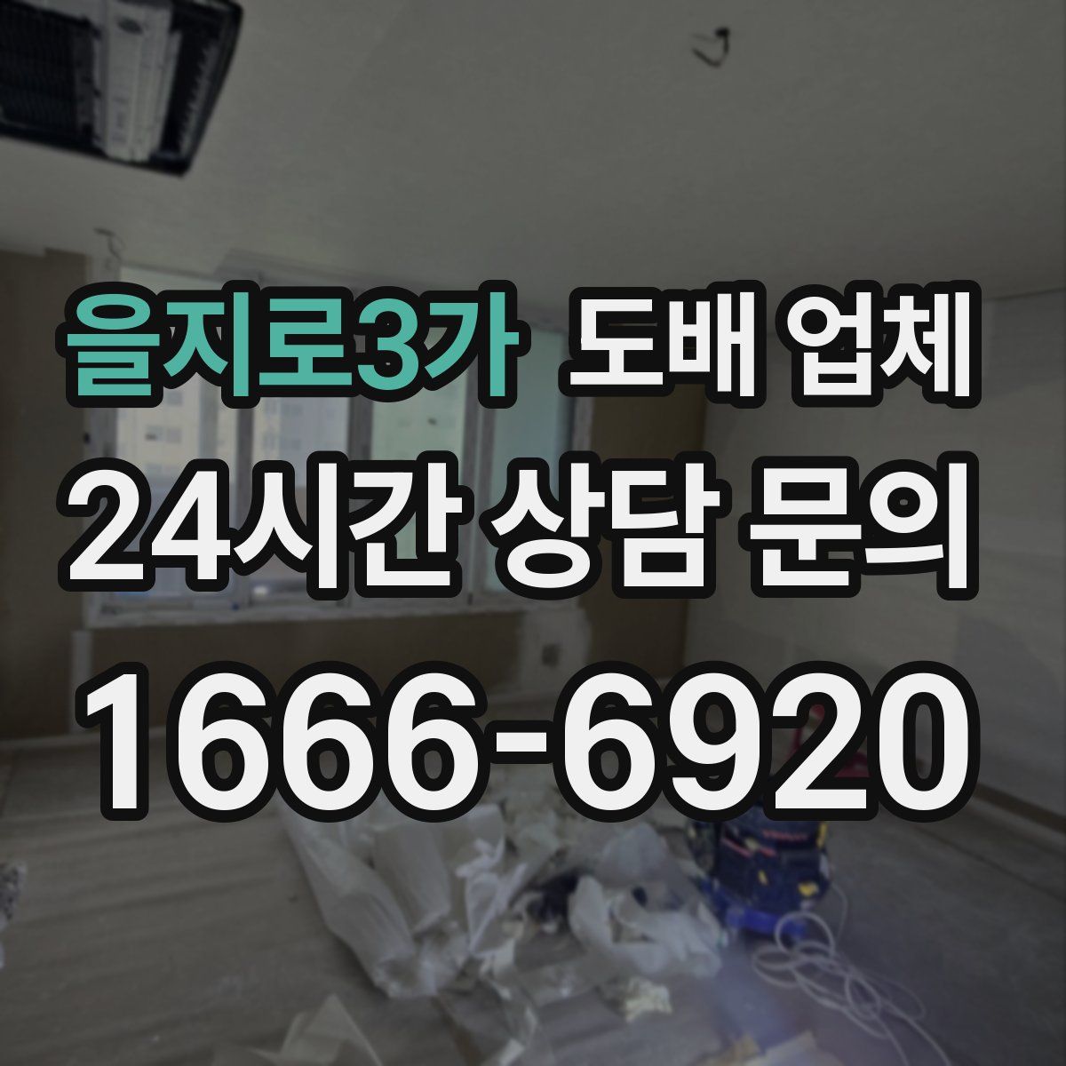 을지로3가 도배 업체