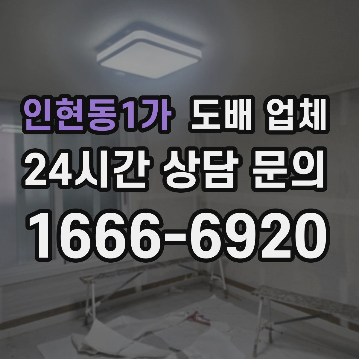 인현동1가 도배 업체