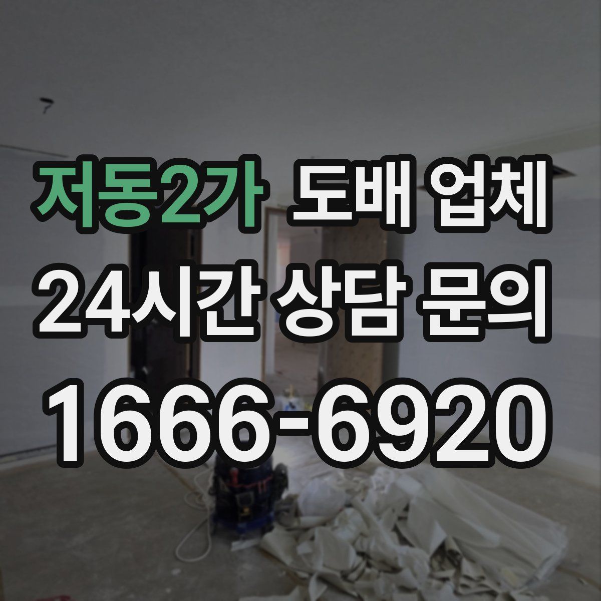 저동2가 도배 업체