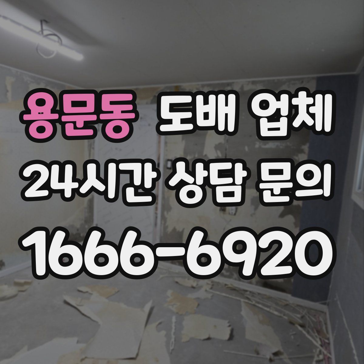 용문동 도배 업체