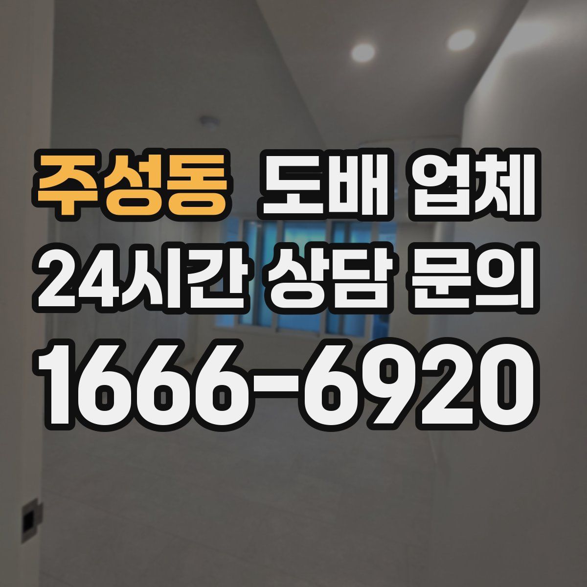 주성동 도배 업체