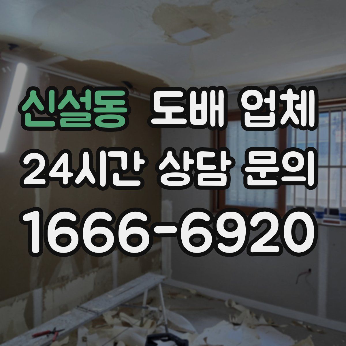 신설동 도배 업체
