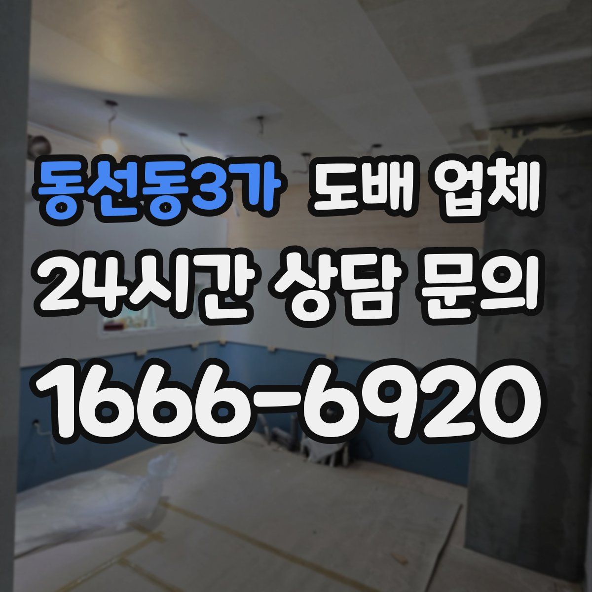 동선동3가 도배 업체