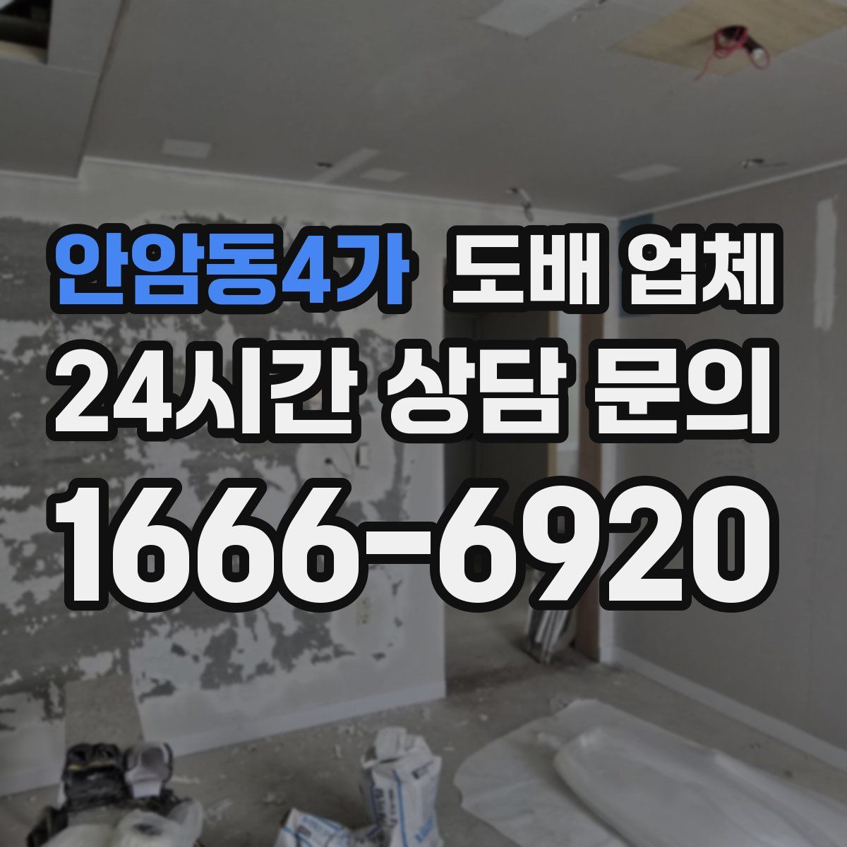 안암동4가 도배 업체
