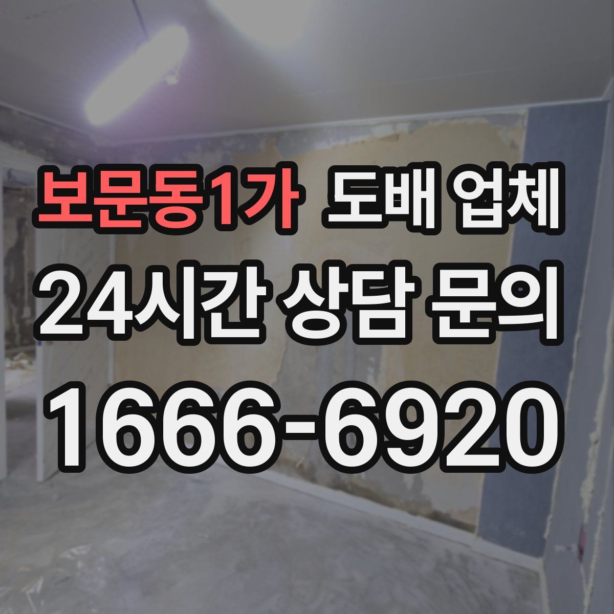 보문동1가 도배 업체