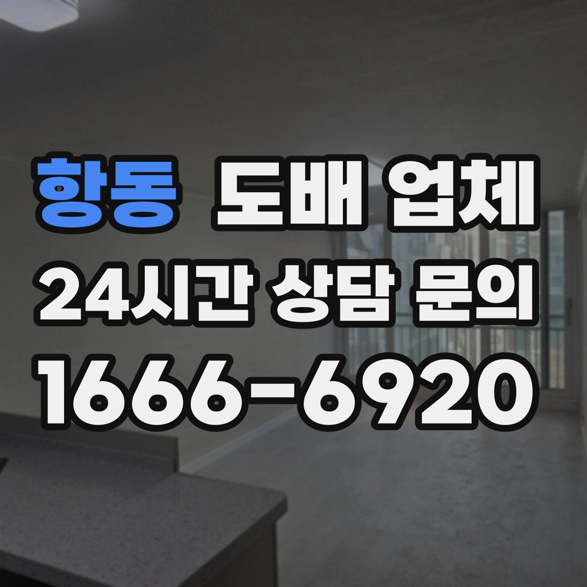 항동 도배 업체